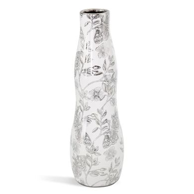 Eurofirany, wazon dekoracyjny, Rita, 11-35 cm, biały