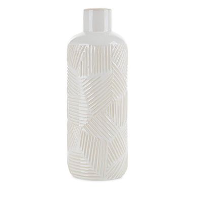 Eurofirany, wazon dekoracyjny, Romina, 12-33 cm, kremowy