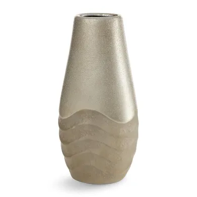 Eurofirany, wazon dekoracyjny, Sani, 18-10-36 cm, beżowy