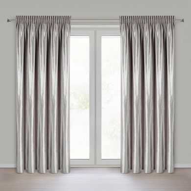 Eurofirany, zasłona gotowa, Cameron, na taśmie, 140-270 cm, beżowy