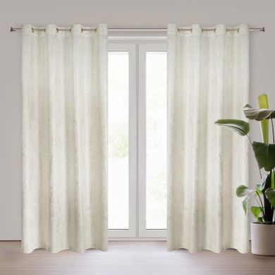 Eurofirany, zasłona gotowa, Dara, 140-250 cm, kremowy