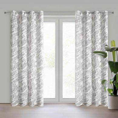 Eurofirany, zasłona gotowa Edith, 140-250 cm, naturalny