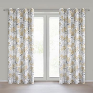 Eurofirany, zasłona gotowa, Inari, 140-250 cm, srebrny