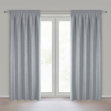 Eurofirany, zasłona gotowa, Jula2, na taśmie, 140-270 cm, ciemnoniebieski