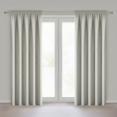 Eurofirany, zasłona gotowa, Leya, na taśmie, 140-270 cm, srebrny