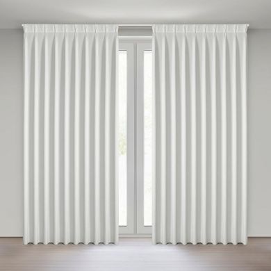 Eurofirany, zasłona gotowa, Melanie, 125-270 cm, biały