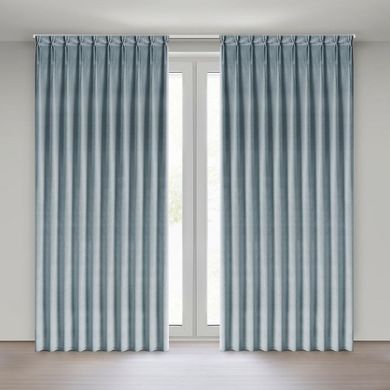 Eurofirany, zasłona gotowa, Melanie, 125-270 cm, szary