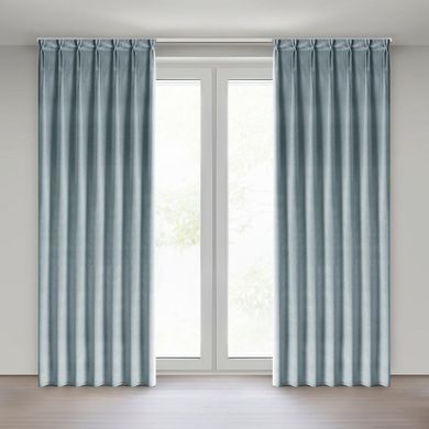 Eurofirany, zasłona gotowa, Melanie, 80-270 cm, szary