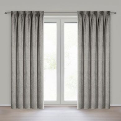 Eurofirany, zasłona gotowa, Neska, na taśmie, 140-270 cm, beżowy