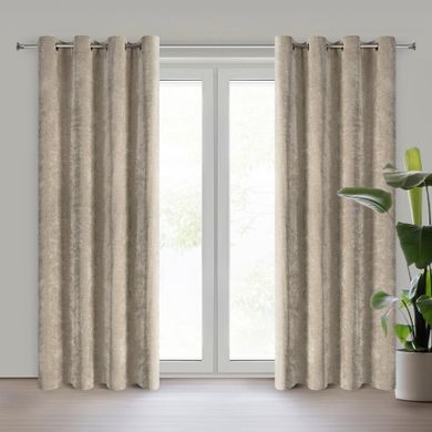 Eurofirany, zasłona gotowa Nilo, 140-250 cm, beżowy