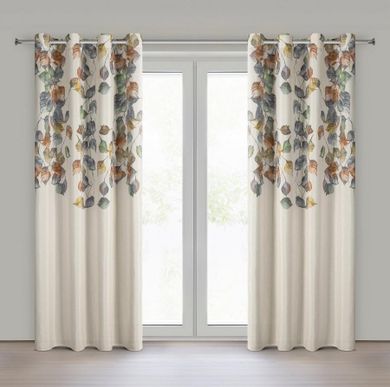 Eurofirany, zasłona gotowa, Nora, 140-250 cm, naturalny