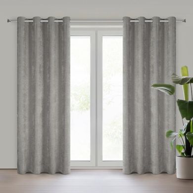 Eurofirany, zasłona gotowa, Vani, 140-250 cm, szary