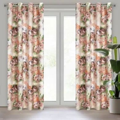 Eurofirany, zasłona zaciemniająca gotowa, Altea, 140-250 cm, wielokolorowy