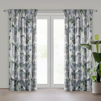 Eurofirany, zasłona zaciemniająca gotowa, Davos 2, na taśmie, 140-270 cm