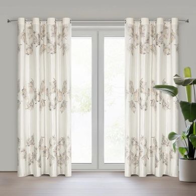 Eurofirany, zasłona zaciemniająca gotowa, Idalia, 140-250 cm, kremowy