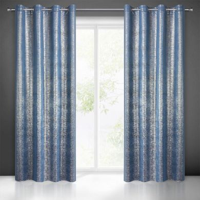 Eurofirany, zasłona zaciemniająca gotowa, Mabel, 140-250 cm, granatowy