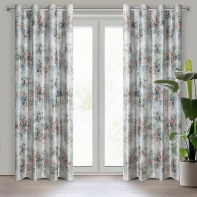 Eurofirany, zasłona zaciemniająca gotowa, Marisa, 140-250 cm, zielony