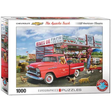 Eurographics, 1959 Chevrolet Apache-Giordano, puzzle, 1000 elementów
