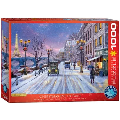 Eurographics, Christmas Eve in Paris, puzzle, 1000 elementów