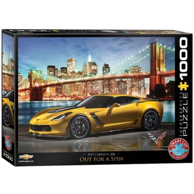 Eurographics, Corvette Z06 Out for a Spin, puzzle, 1000 elementów