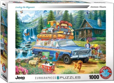 Eurographics, Jeep Loading the Wagoneer, puzzle, 1000 elementów