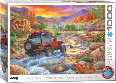 Eurographics, Jeep Rocky Ride by C.Bigelow, puzzle, 1000 elementów