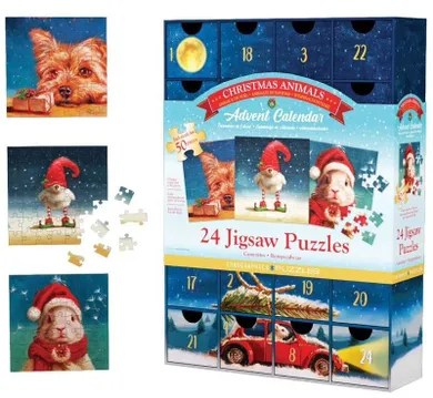 Eurographics, Kalendarz adwentowy, Funny Christmas Animals, puzzle