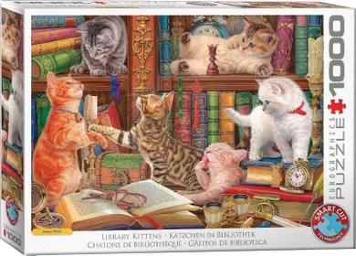 Eurographics, Library Kittens, puzzle, 1000 elementów