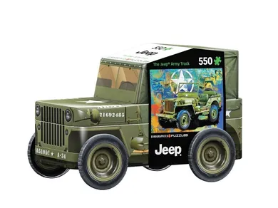 Eurographics, Military Jeep, puzzle, 550 elementów