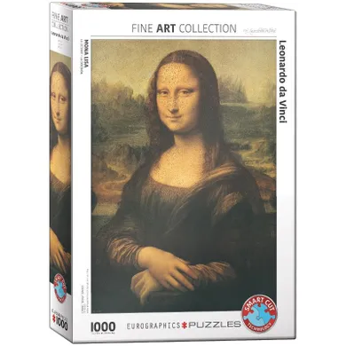 Eurographics, Mona Lisa, Leoanardo da Vinci, puzzle, 1000 elementów