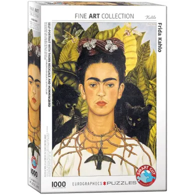 Eurographics, Self-Portrait with Hummingbird, puzzle, 1000 elementów
