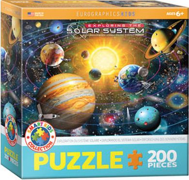 Eurographics, Smartkids, Exploring the Solar System, puzzle, 200 elementów