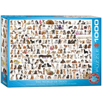 Eurographics, Świat psów, puzzle, 1000 elementów
