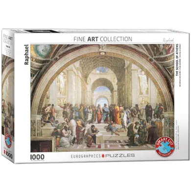 Eurographics, Szkoła ateńska autorstwa Raphaela, puzzle, 1000 elementów