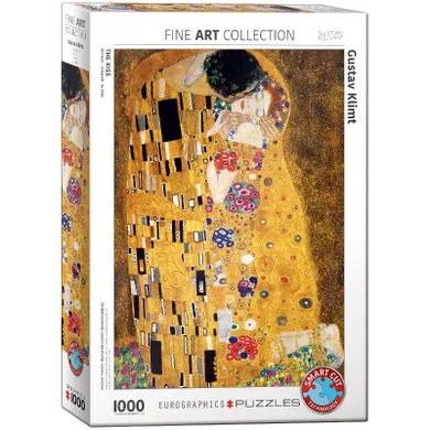 Eurographics, The Kiss by Gustav Klimt, puzzle, 1000 elementów