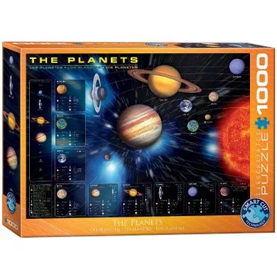 Eurographics, The Planets, puzzle, 1000 elementów