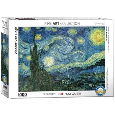 Eurographics, Van Gogh, Gwieździsta noc, puzzle, 1000 elementów