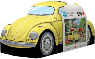 Eurographics, Volkswagen Beetle Camping TIN, puzzle, 550 elementów