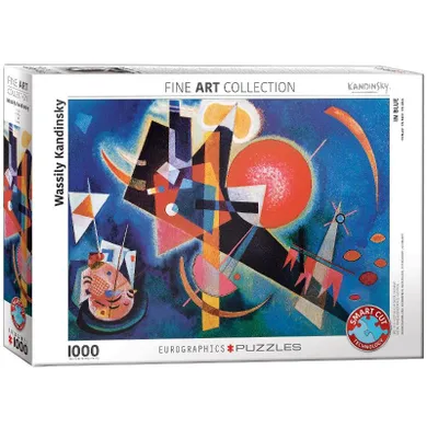 Eurographics, Wassily Kandinsky, W kolorze niebieskim, puzzle, 1000 elementów