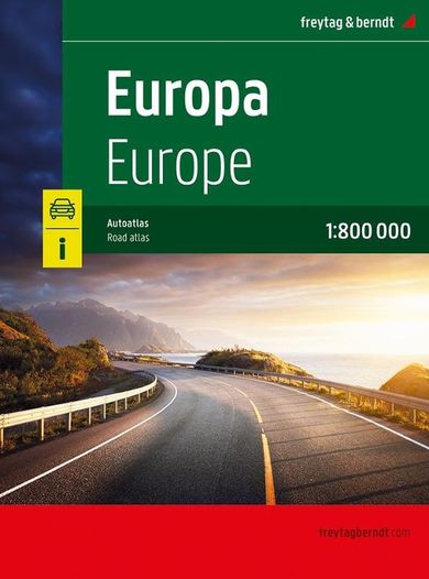Europa. Atlas samochodowy 1:800 000