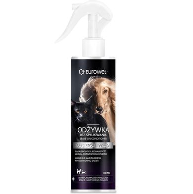 Eurowet, odżywka bez spłukiwania dla psa i kota, 200 ml
