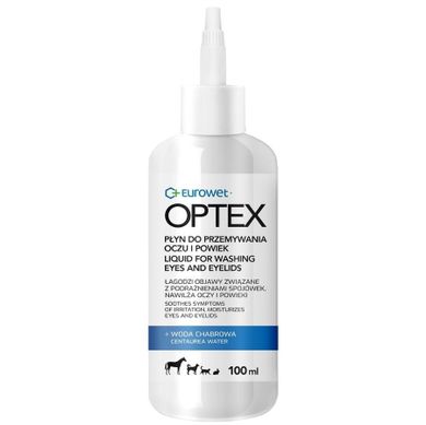 Eurowet, Optex, płyn do przemywania oczu, 100 ml