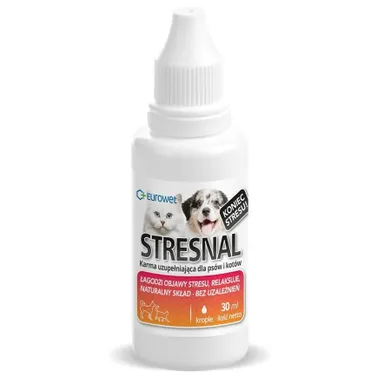 Eurowet, Stresnal, preparat na stres dla psa i kota, 30 ml