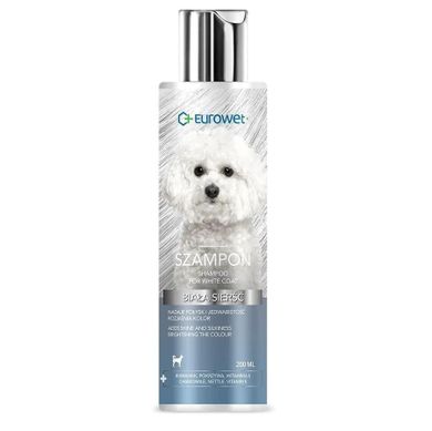 Eurowet, szampon do białej sierści dla psa, 200 ml