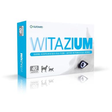 Eurowet, Witazium, preparat do oczu dla psa i kota, 40 szt.