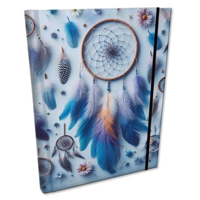 EV-Corp, Soft Touch, notes z gumką, B6, kratka, Łapacze Blue