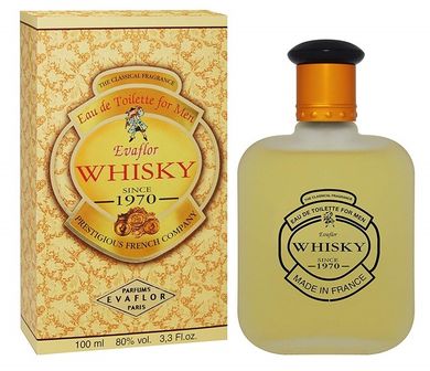 Evaflor, Whisky For Men, woda toaletowa, spray, 100 ml