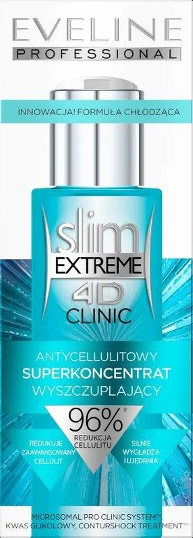 Eveline, 4D Slim, superkoncentrat antycellulitowy