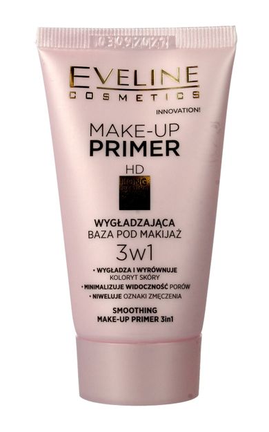 Eveline, baza pod makijaż 3w1, wygładzająca, 30 ml