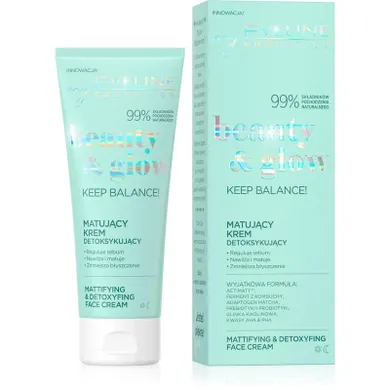 Eveline, Beauty Glow, krem matujący